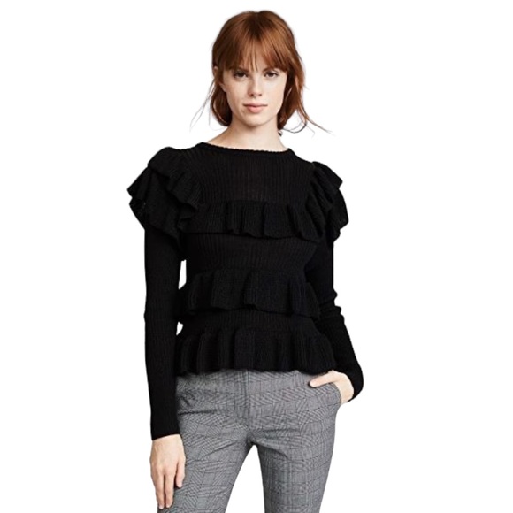 Ulla Johnson Mabel Alpaca & Silk Pullover - Picture 3 of 14